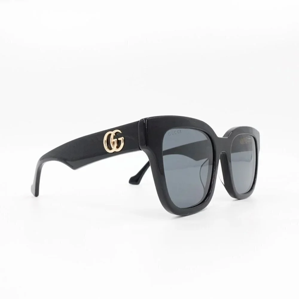 Gucci GG0998 Square Sunglasses Black Gray OS - Picture 13 of 15